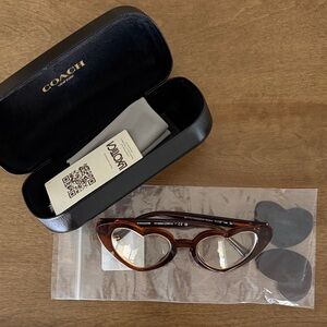 Coach Tortoise Shell Glasses